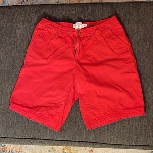 H&M red shorts size US 6